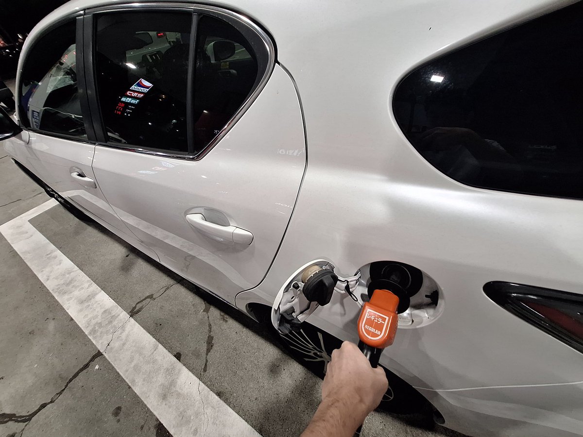ガソリン⛽💴 #コスモ石油 #レクサス #代車