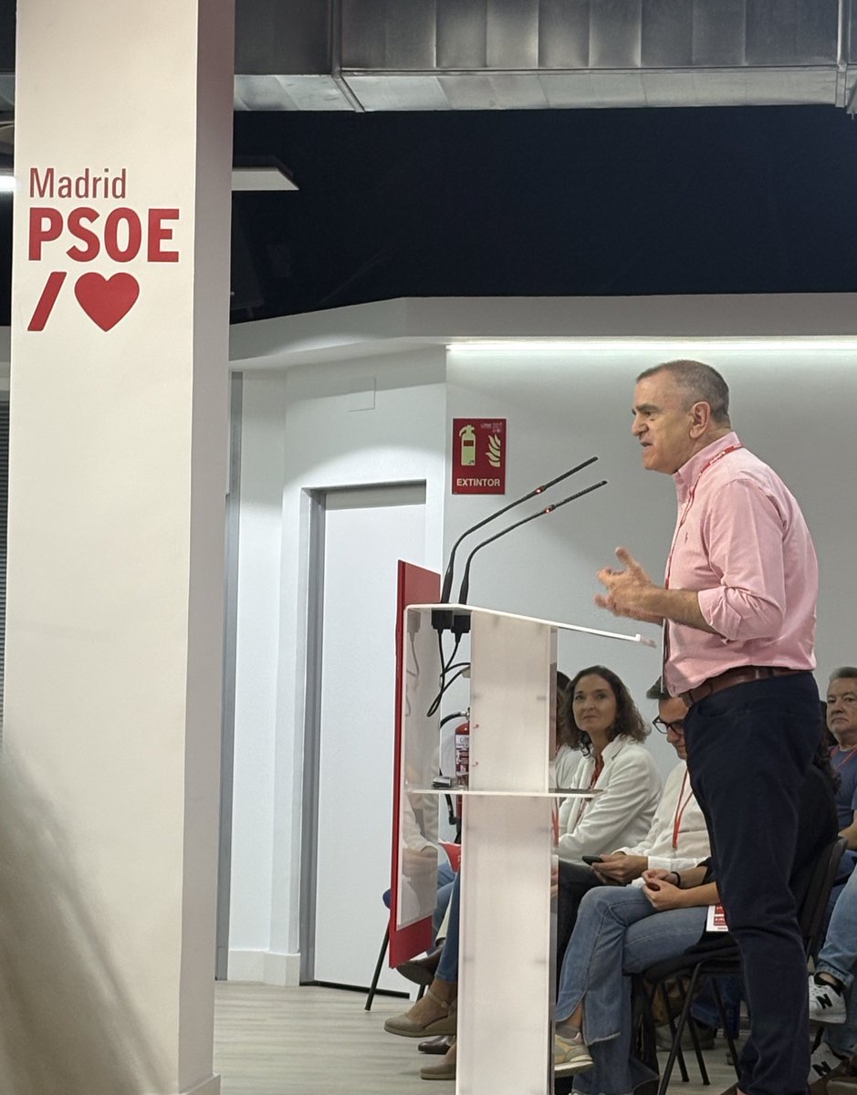 Hoy celebramos el Comité Municipal del PSOE Madrid Ciudad. 🌹

#IzquierdaValiente