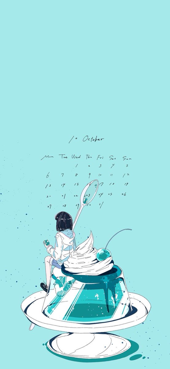 nekofood_lima's tweet image. おまたせしました🌿

ちょっと遅れちゃったけど10月分のカレンダー壁紙になりますー◯

みんなにとって今年の秋は何の秋でしょうか
きっと食の秋が一番多いと思います