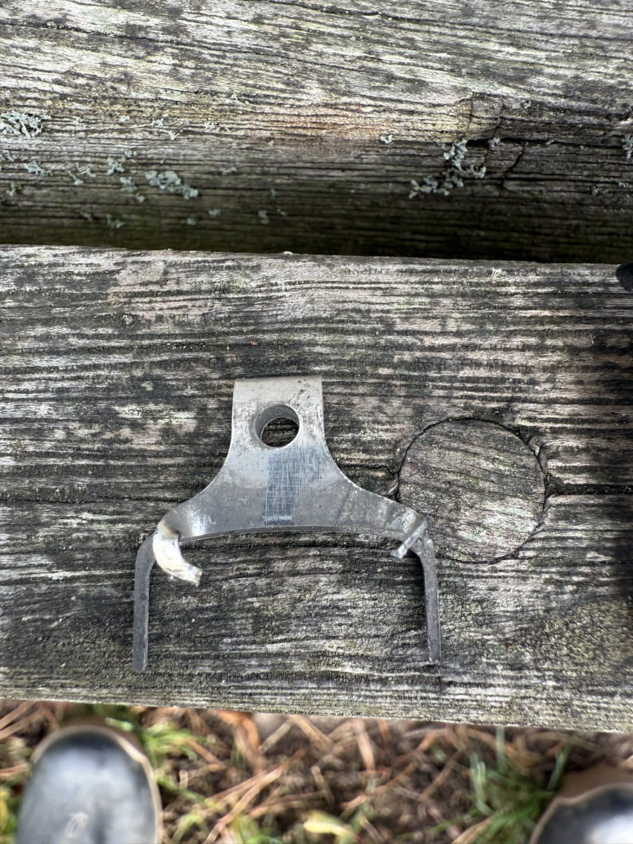 WTF… braking surface fell off!  Going down a 14% decent! #ffs