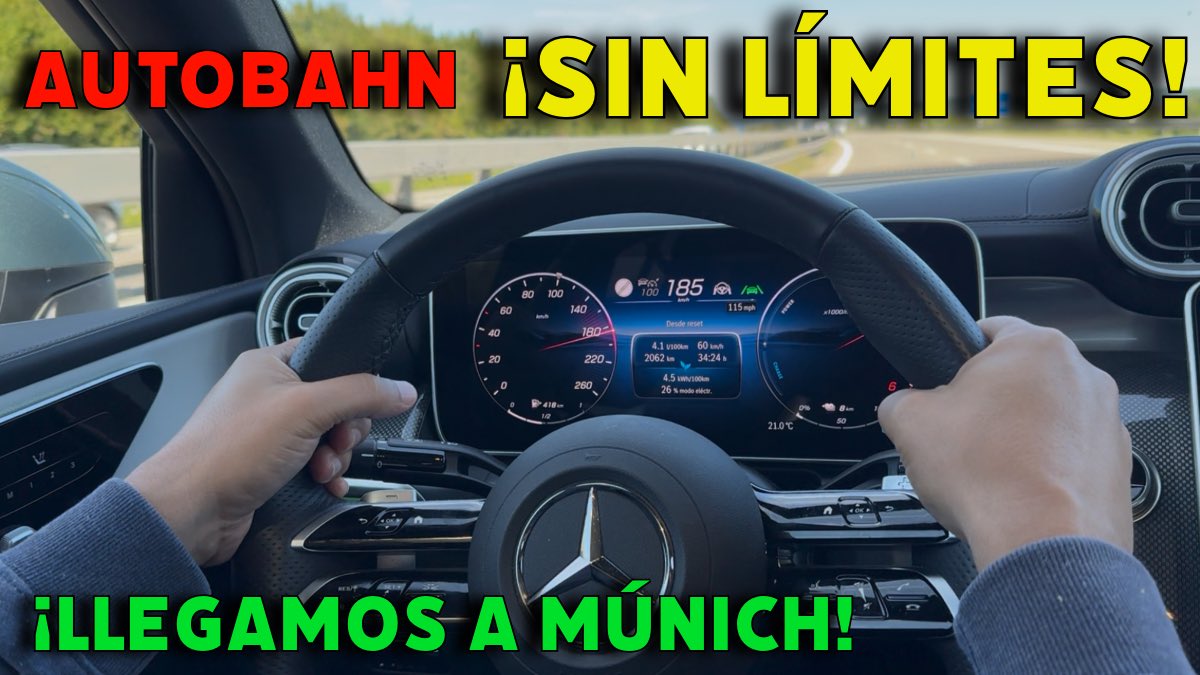 Autobahn SIN LÍMITES en COCHE HÍBRIDO ENCHUFABLE PHEV 🚗⚡️| Llegamos a MÚ... youtu.be/n_NAszyhVHI?si… vía <a href="/YouTube/">YouTube</a>