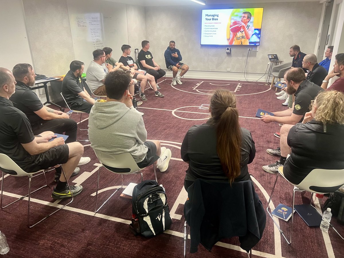 Some great insights from ⁦<a href="/Adelaide36ers/">Adelaide 36ers</a>⁩ assistant coach Kerry Williams on talent evaluation and the WMI of building a team