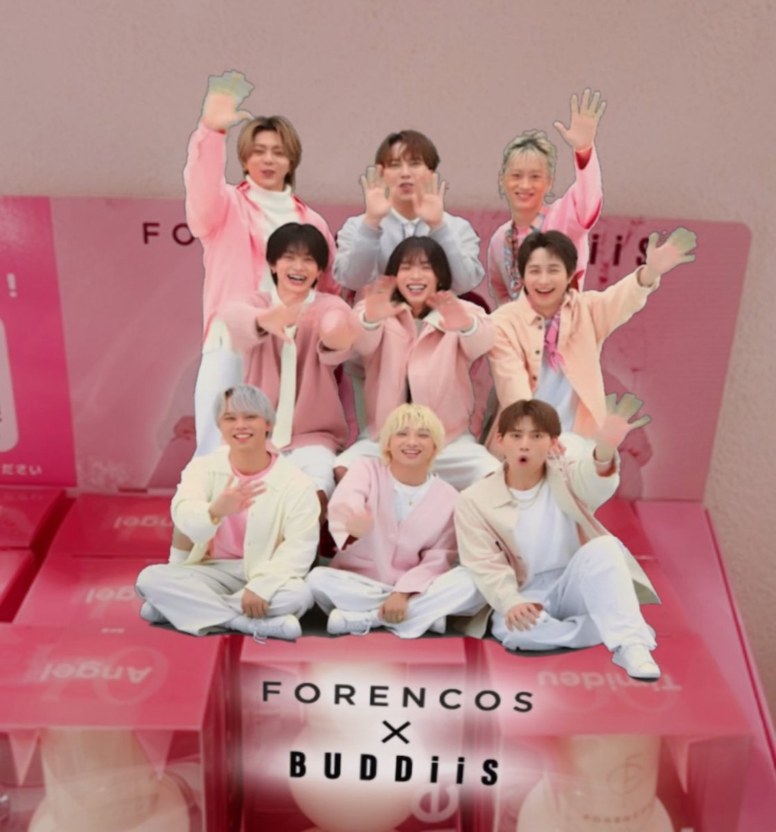 mo0ppi's tweet image. 新宿のアインズ&amp;amp;トルペにBUDDiiSいた〜！！！動画かわいかった！💞

#ほっぺに咲いた君のBUDDiiS
#BUDDiiS #FORENCOS