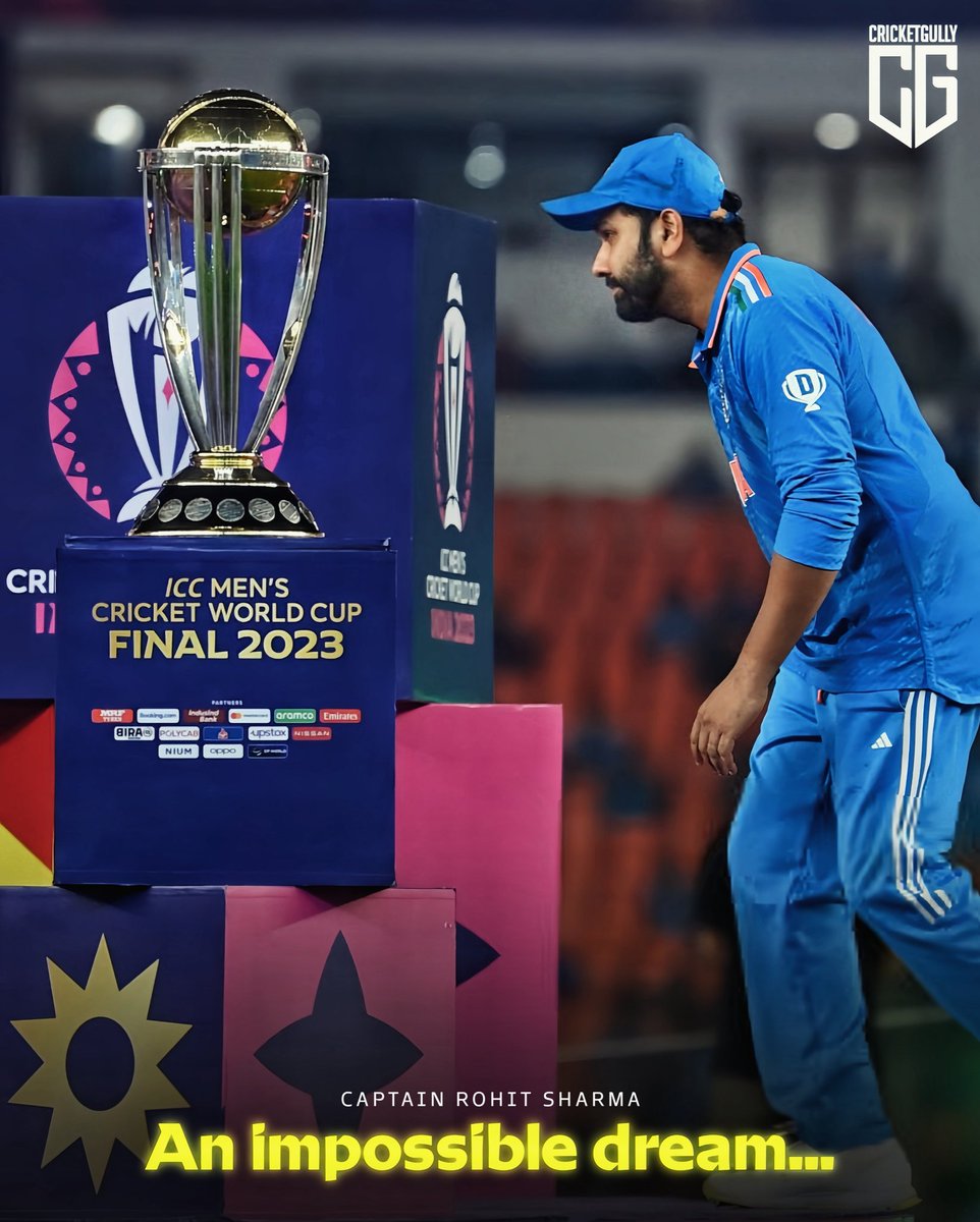 thecricketgully's tweet image. 𝑻𝒉𝒆 𝒅𝒓𝒆𝒂𝒎 𝒊𝒔 𝒊𝒎𝒑𝒐𝒔𝒔𝒊𝒃𝒍𝒆 𝒏𝒐𝒘...💔🏆
“𝑴𝒖𝒋𝒉𝒆 𝑺𝒊𝒓𝒇 𝑾𝒐𝒓𝒍𝒅 𝑪𝒖𝒑 𝑫𝒊𝒌𝒉𝒕𝒂 𝒉𝒂𝒊” 🙃
