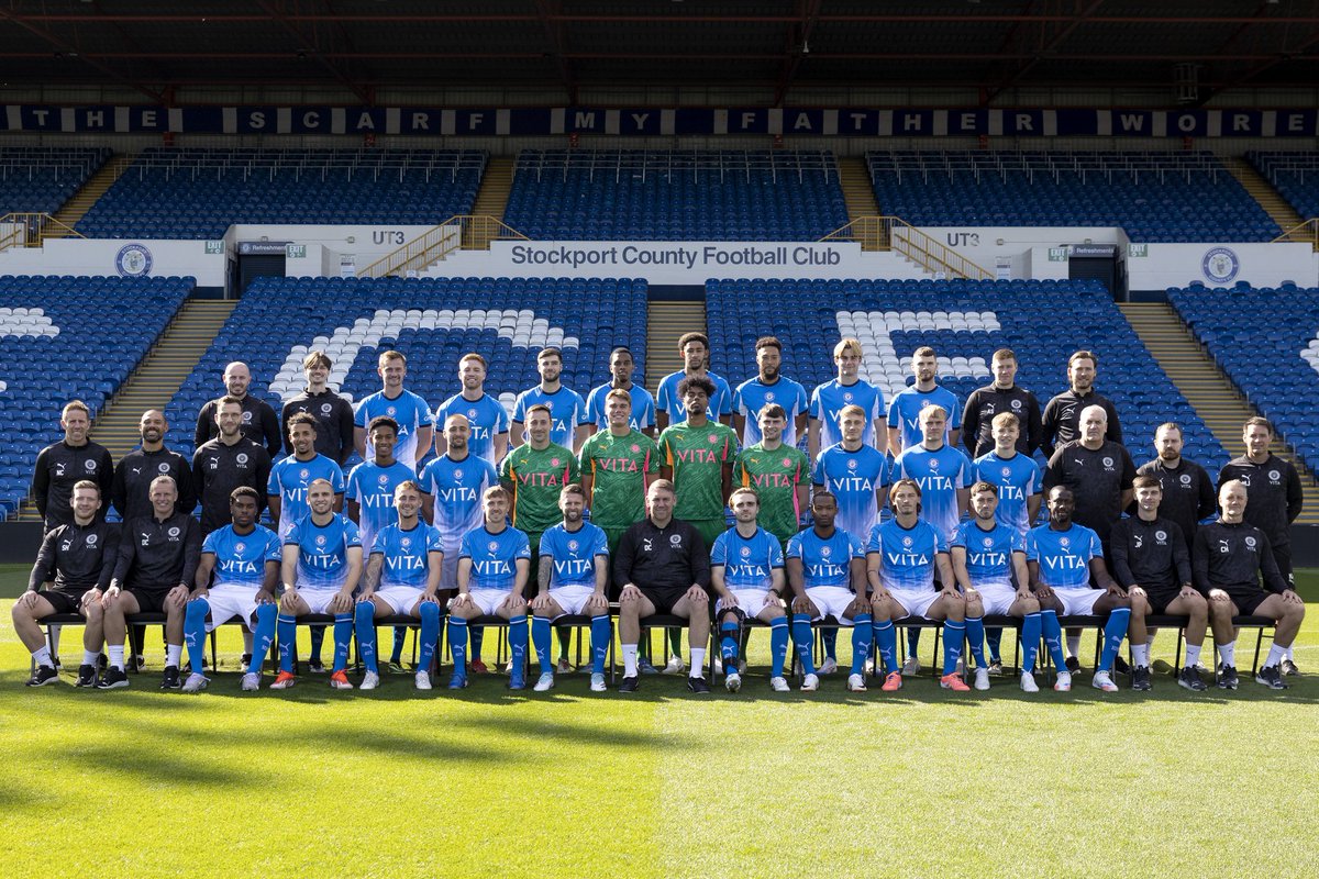 #StockportCounty 2025-26 💙🤍