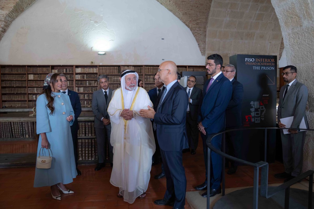 افتتاح "مركز الدراسات العربية" في جامعة كويمبرا البرتغالية
Opening the "Centre for Arabic Studies" at the University of Coimbra, Portugal