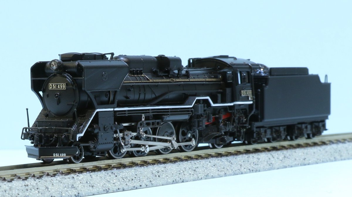 ご案内】現在受注中のKATO京都駅店特製品「D51 499 福知山機関区