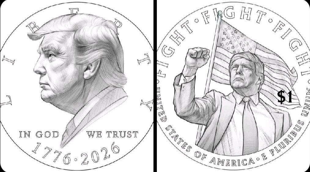 Emang agak laen Presiden satu ini, sudah bikin banyak huru hara, ada aja gebrakannya mau bikin Dollar pake mukanya sendiri 👀