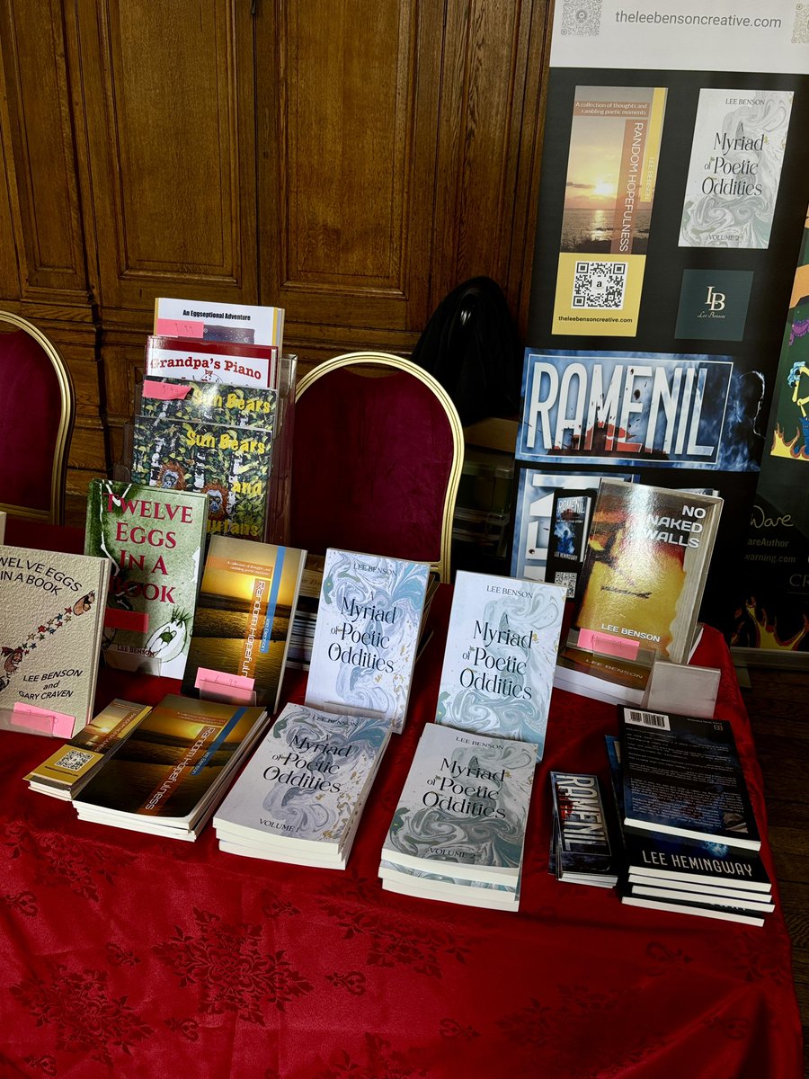 lee_theBenson's tweet image. Its all about books and authors today #Theguildhallworcester
#authors #readersoftwitter