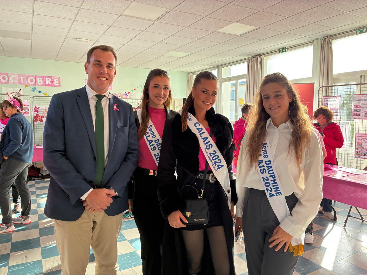 🩷 #octobrerose démarre fort à #calais avec l’ascension de notre Phare !

Merci aux Miss de leur élégante présence !