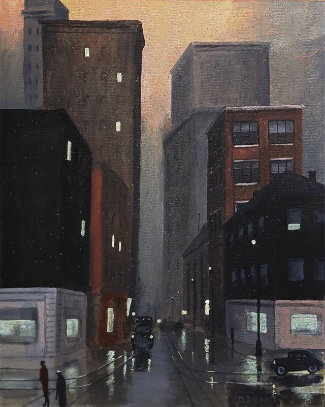 Dave Rheaume (Canadian, 1957)
"Pittsburgh Night"