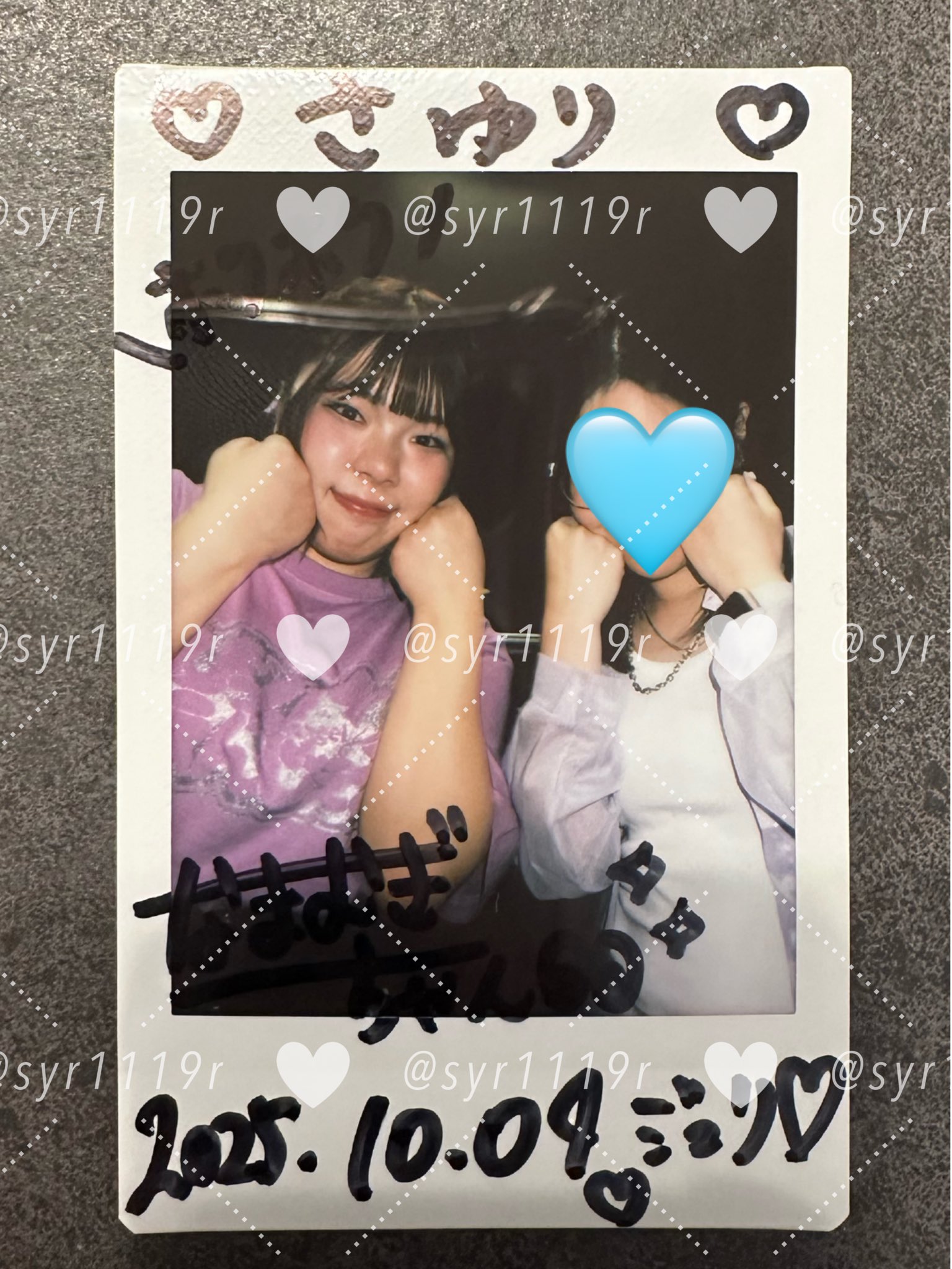 はるかっと生誕祭 ゆきむら。チェキ ゆきむら。聖誕祭 2023 OIOIイベント チェキ風トレカ シクレ無し