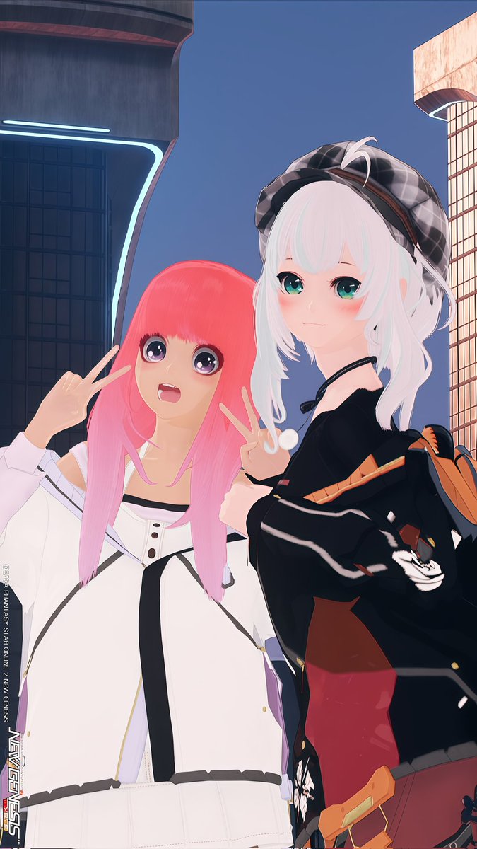 【フリ素回収作戦】
セイルさんがフリ素されてたので回収〜♪可愛さほとばしり過ぎですなʕ⁠ ⁠ꈍ⁠ᴥ⁠ꈍ⁠ʔｽﾊﾞﾗｼｲ
#PSO2NGS_SS 
#とりにきた