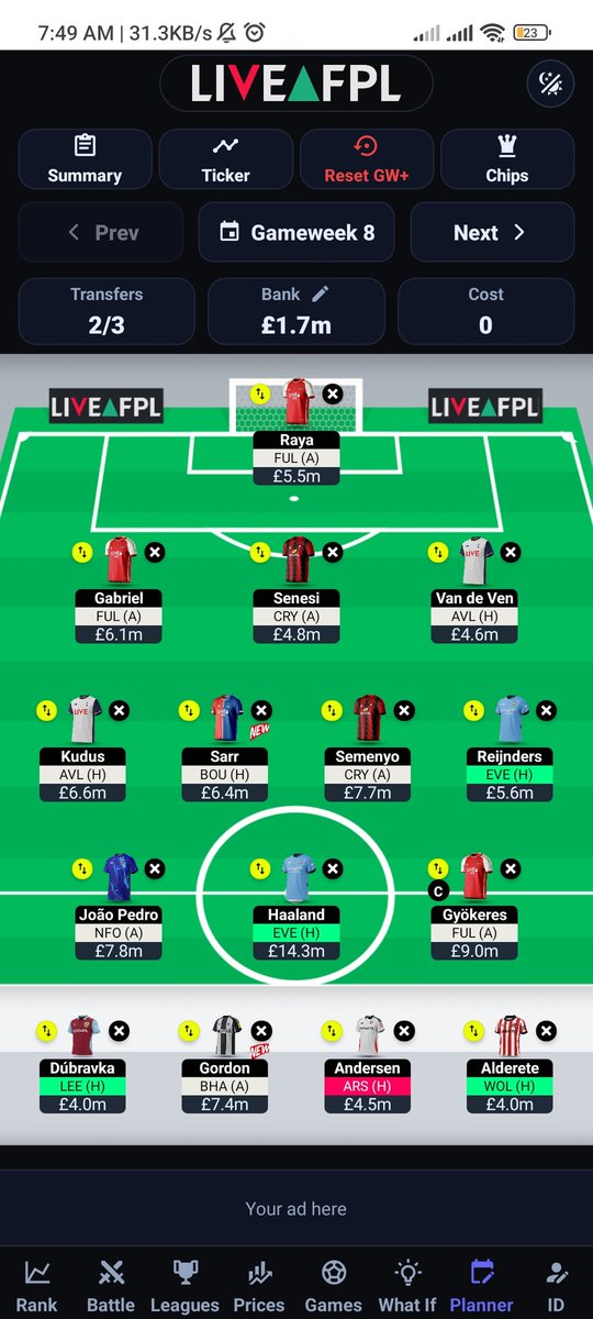 Would you bench boost here?
#fpl