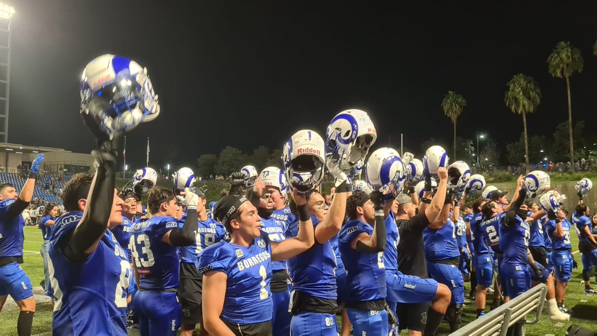 david_garza's tweet photo. Felicidades @BorregosMty, ganadores del clásico estudiantil de la liga ONEFA 2025 categoría mayor. Nuestro reconocimiento a @UANL_Autenticos Tigres por un gran partido. Vivimos mucha pasión en nuestra cancha el Estadio Banorte “La Casa de los Borregos” con la mejor afición. #ElClásicoEstudiantil #Borregos #ONEFA2025 #FútbolAmericano