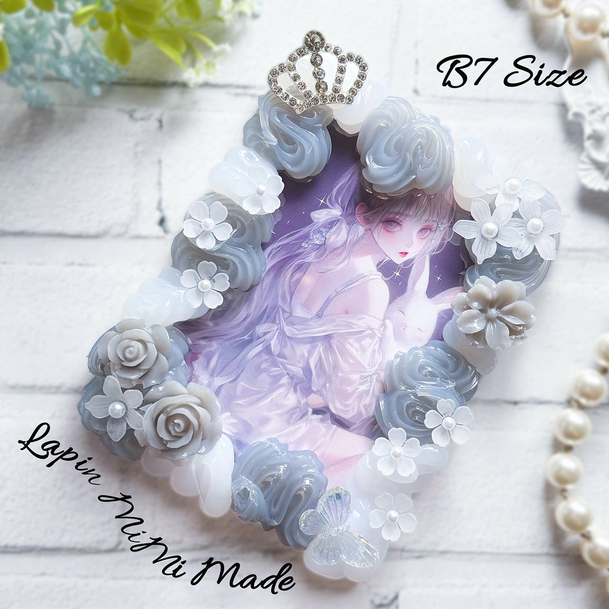 ふんわりシリーズB8とB7新作です𓂃 𓈒𓏸໒꒱
minneとBOOTHなどに販売したので
お迎えはプロフから🕊𓂃 𓈒𓏸

 #ハンドメイド  #ハンドメイド作家さんと繋がりたい 
 #ホイップデコ  #ホイップ  #レジン  #推し活 
 #トレカケース  #チェキ  #アイドル