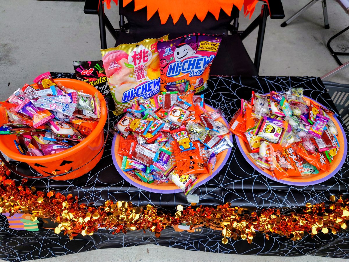 さあ ちびっこたちよ
いつでもかかってきなさい🎃