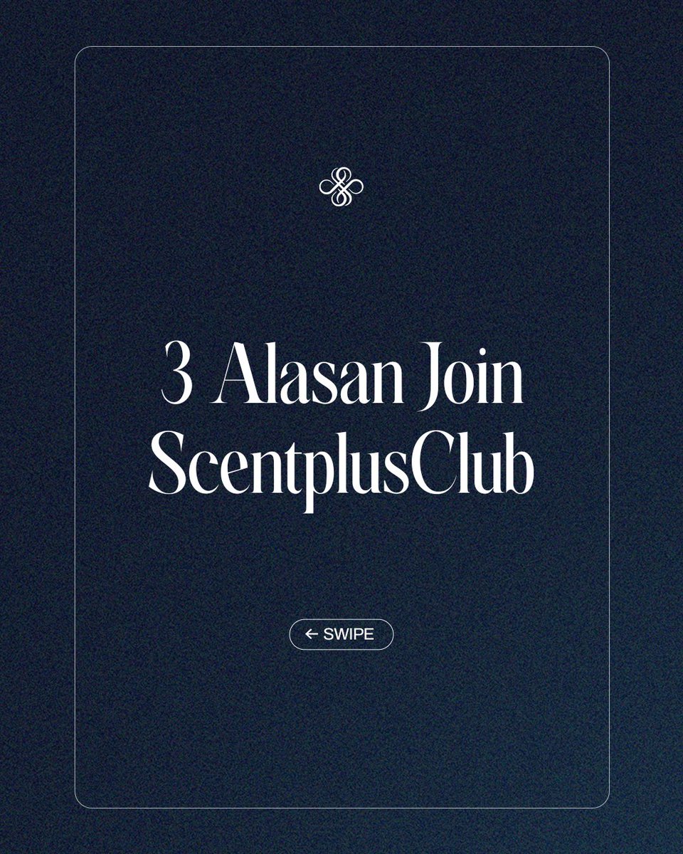 ScentplusId's tweet photo. Welcome to ScentplusClub!

Mulai dari belanja yang super satset via WhatsApp, dapet personal recommendation langsung dari tim, sampai kesempatan buat staycation mewah, concert nights, bahkan free trip ❤️‍🔥 https://t.co/gySQkeqtpr