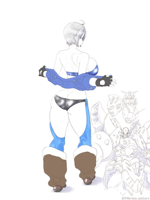 #angel (#kof) wipと脱線rkgk。プロジェクトオリュンポスは消します