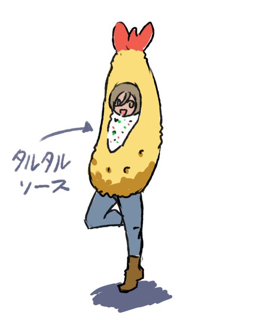 すごい今更なんですが劇場版ガルクラのメインビジュアル?の右側にいるルパさんがエビフライに見える呪いにかかってる