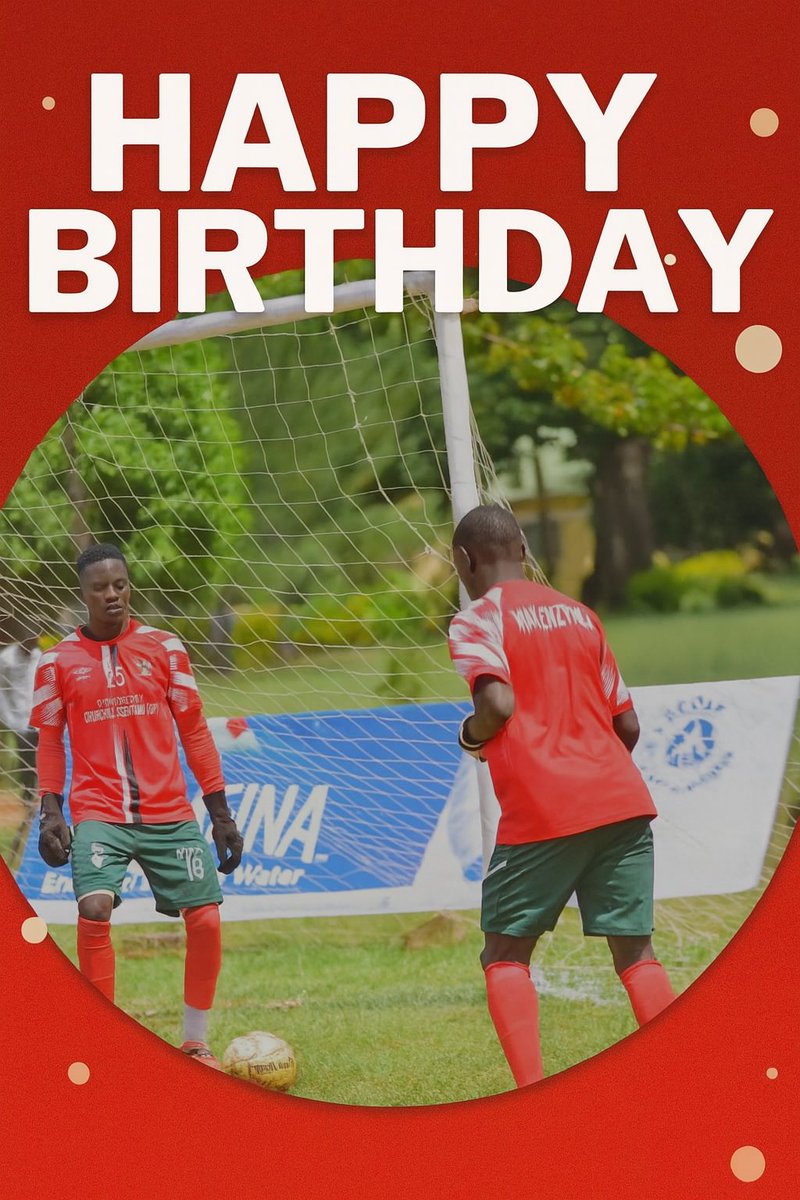 Happy birthday to the wall between the posts! 🧤 May your reflexes stay sharp, your gloves stay sticky, and your clean sheets pile up like trophies. Keep guarding greatness, Kaziba Timothy aka Kazarn🎉⚽
#cleansheets