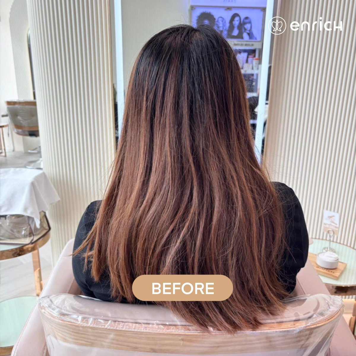 EnrichSalon's tweet photo. New hair color , New energy ✨
แค่ทำสีผมใหม่… ก็เหมือนได้เติมพลัง 💇🏼‍♀️
:
มาเสริมความมั่นใจด้วยการปรับสีผมใหม่ ให้เข้ากับบุคลิกและทำให้ใบหน้าดูสดใส สว่างไบรท์ 

🏷 Glossy Choc Brown with Premium Treatment Design by Stylist ( Nut ) enrich Udomsuk 

#EnrichYourHair
#enrichsalon https://t.co/1kzrZTQgt4