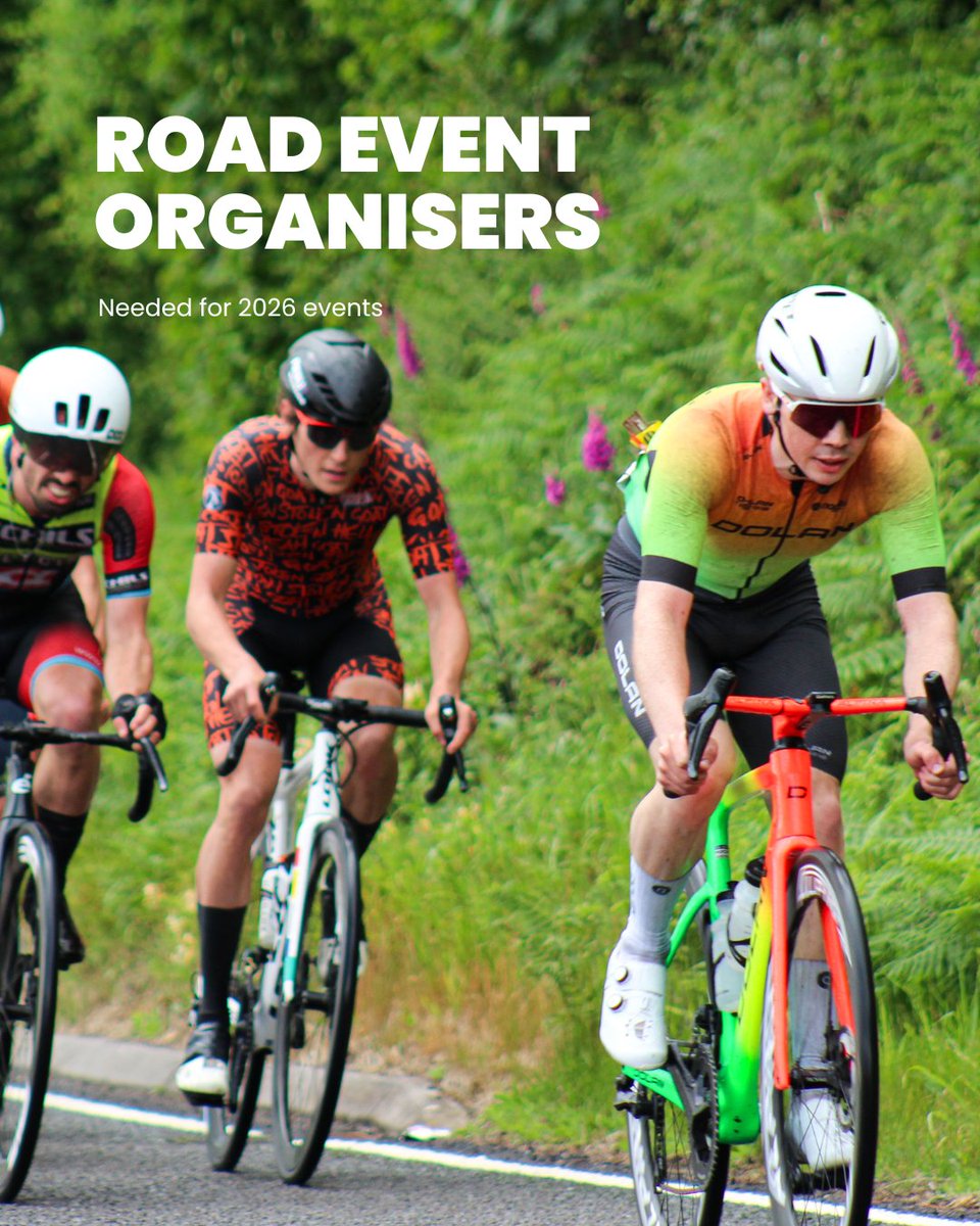🚴‍♂️ Road event organisers wanted for 2026! 🚴‍♀️

British Cycling’s expression of interest form is now open – and we’re looking for organisers to help build an exciting race calendar in Wales next year.

Whether you’re an experienced organiser or it’s your very first time, this is a