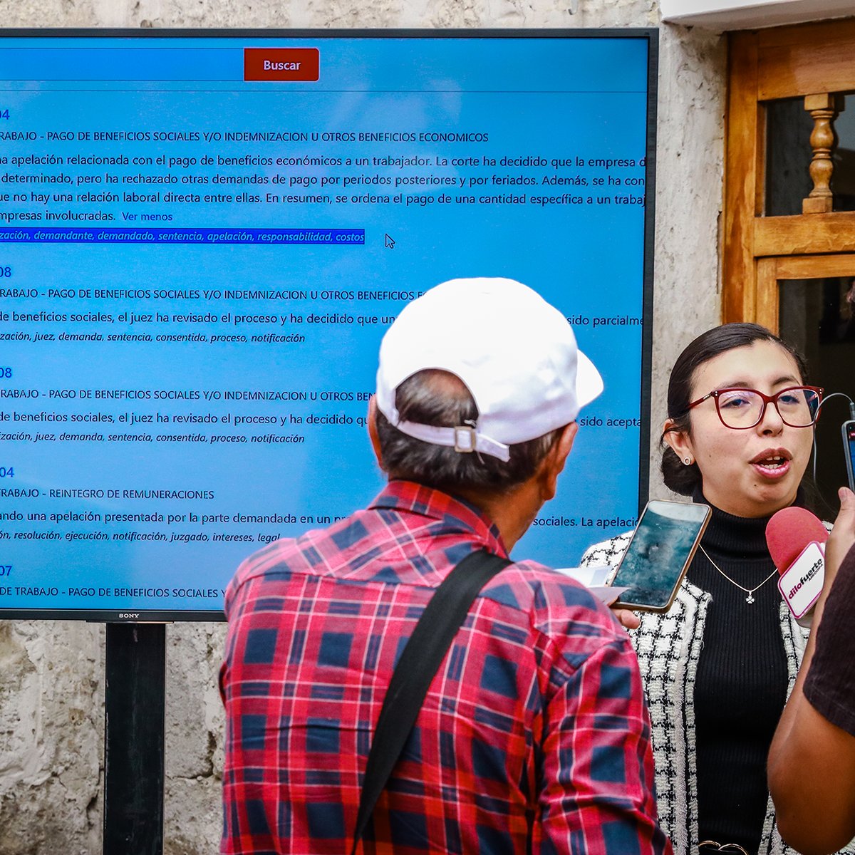 #OrgulloUCSP | Innovación que la administración de justicia avance
Nuestros investigadores de Derecho y Computación han creado un sistema de recuperación de información basado en inteligencia artificial generativa. Se trata de un diseño propio para aplicarlo en la CSJA.

 #UCSP