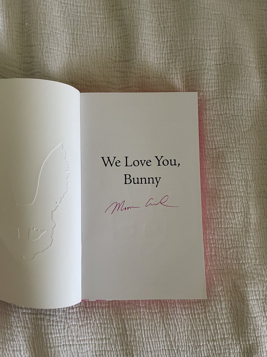 secrethistoire's tweet photo. desperately need someone to take my wallet away bc did i need a second copy of we love you bunny?? absolutely not but it’s signed so i did in fact need it https://t.co/i5wz1p8yb5