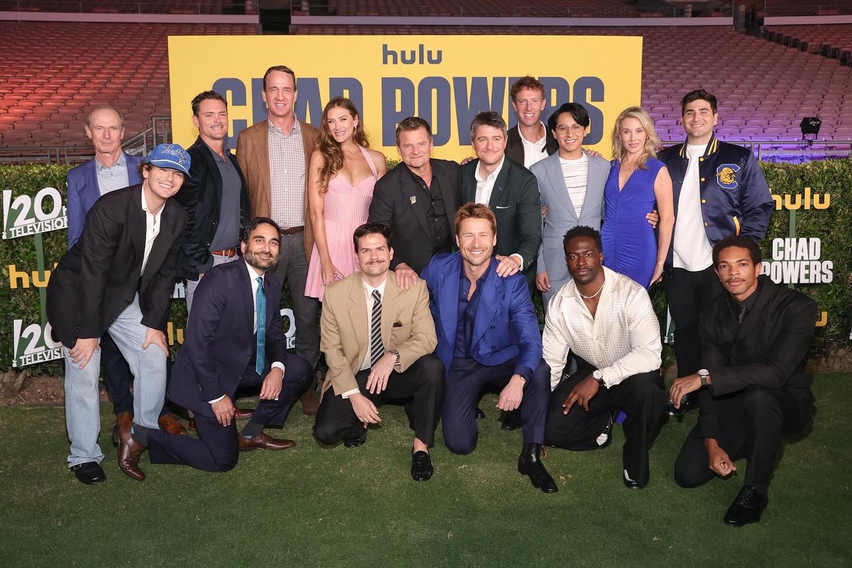RoseBowlStadium's tweet image. The Rose Bowl Stadium was proud to host the world premiere of Hulu’s Chad Powers—a fitting venue for such an epic storyline. 🏈 #chadpowers 

📸: Disney and @chadpowershulu