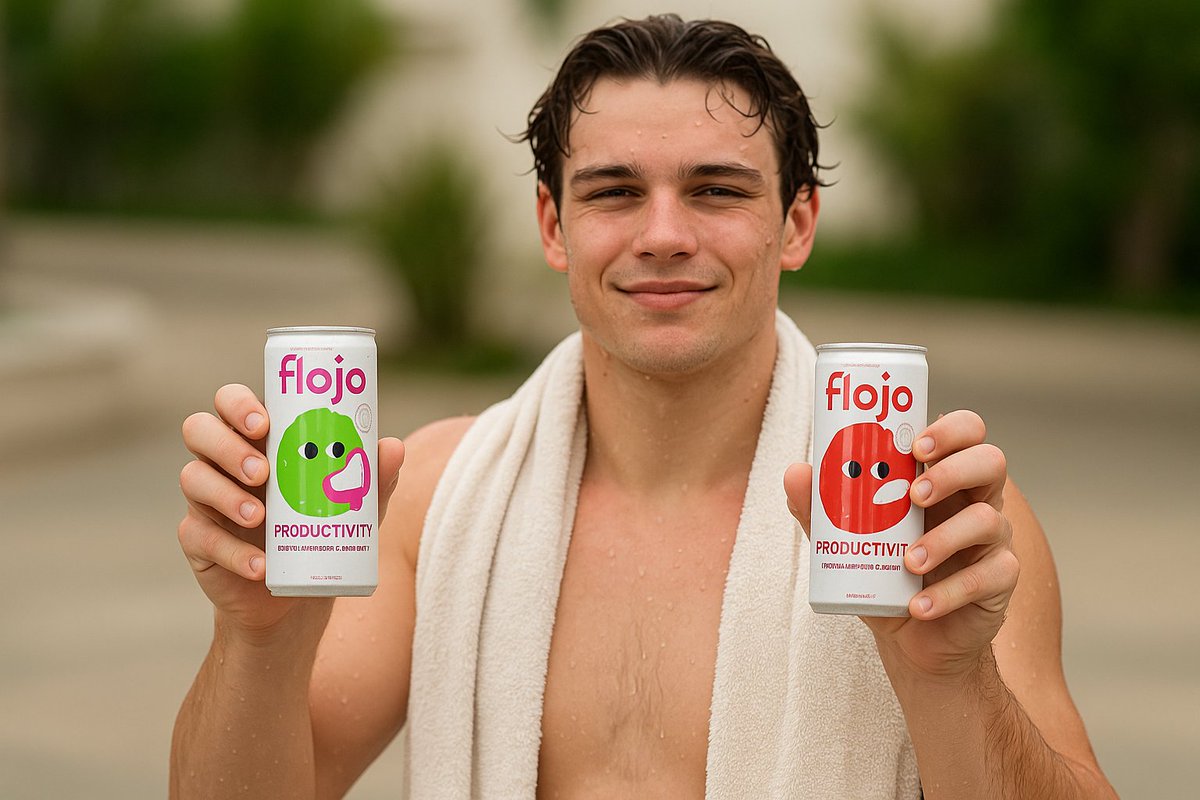 Just tried my first sip of @drinkflojo this morning, the taste is clean, smooth, and way lighter than any energy drink I’ve had before. No jitters, no crash. I brought another can before hitting the gym and it actually worked perfectly as a pre-workout boost. Steady focus, steady