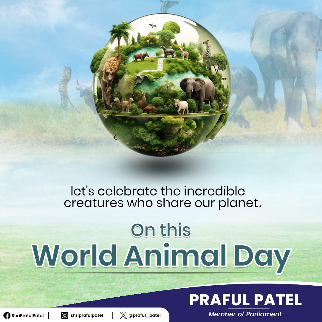 This #WorldAnimalDay, let’s reflect on the bond we share with all living beings. From the pets who bring us joy to the wildlife that sustains our planet’s balance, every life has value. By protecting habitats, supporting shelters, and making compassionate choices, we can build a