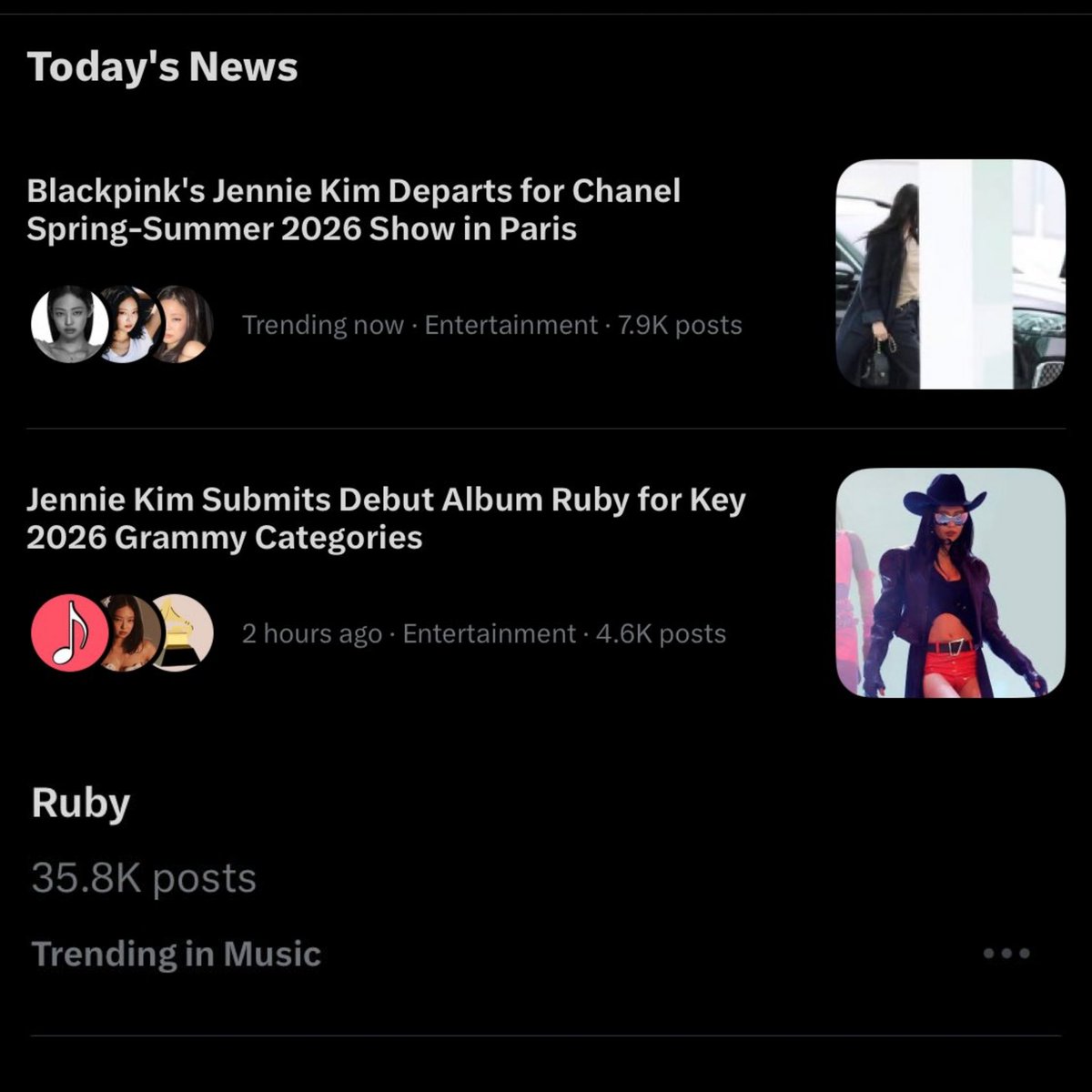 at_lyle's tweet image. Grammys + Paris Fashion Week

         #JENNIE The Talk Of The Town