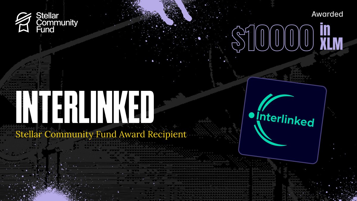 Interlinked_url's tweet image. Thrilled to announce that our project has been recognized by the Stellar Community Fund! This award will propel us forward as we continue to revolutionize trust and security. Thank you for the support!🔗
inl.one

@StellarOrg @BuildOnStellar
