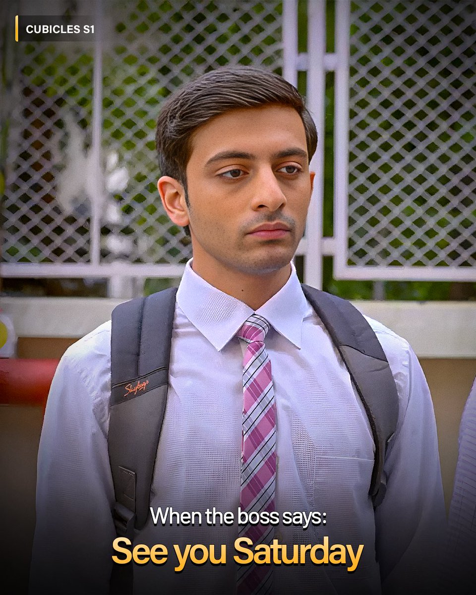 SonyLIV's tweet image. Weekend cancelled: courtesy of the boss 🤬
#Cubicles #SonyLIV