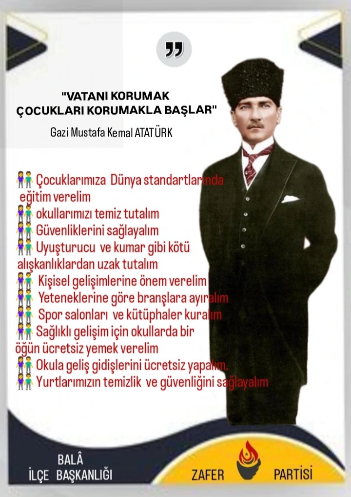 VATANI KORUMAK ÇOCUKLARİ KORUMAKLA BAŞLAR