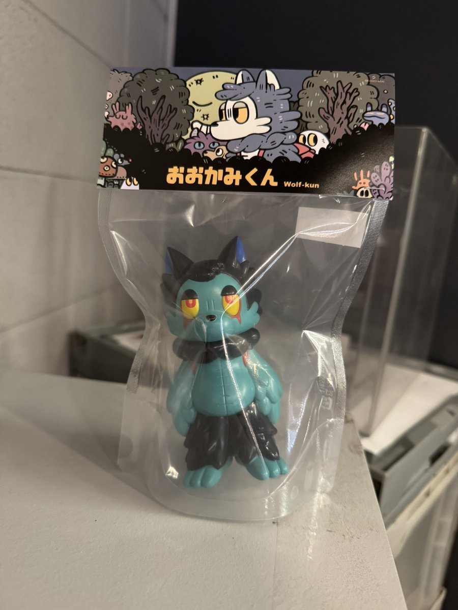 渋谷ロフトpopbox ソフビマーケットから完売情報のお知らせ。 おおかみ