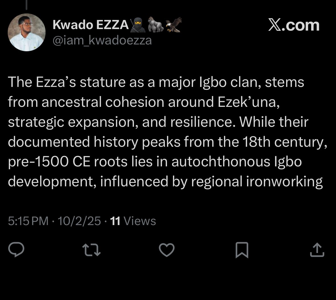 Look at the timeline. No one in African online spaces was using ‘autochthonous’ or aboriginal to frame their own lineage until we brought the term forward.

Now the same people who mocked or dismissed it are debating it themselves.
Soulaan people are Autochthonous to the U.S. 

I
