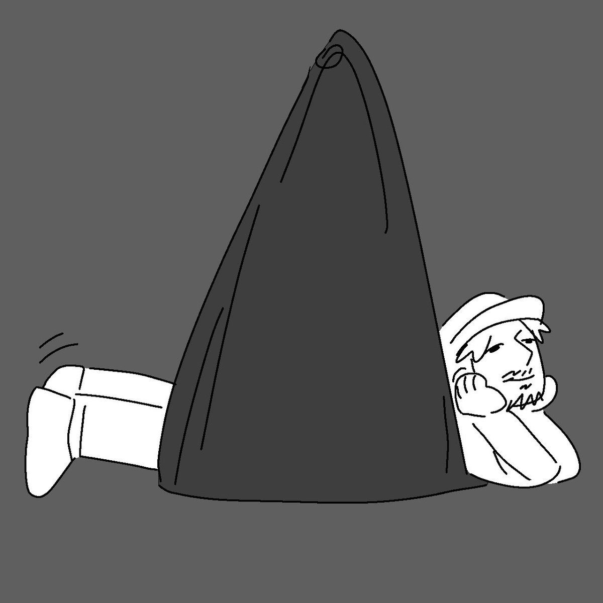 wiggling my feet before i get thrown into lazer hell