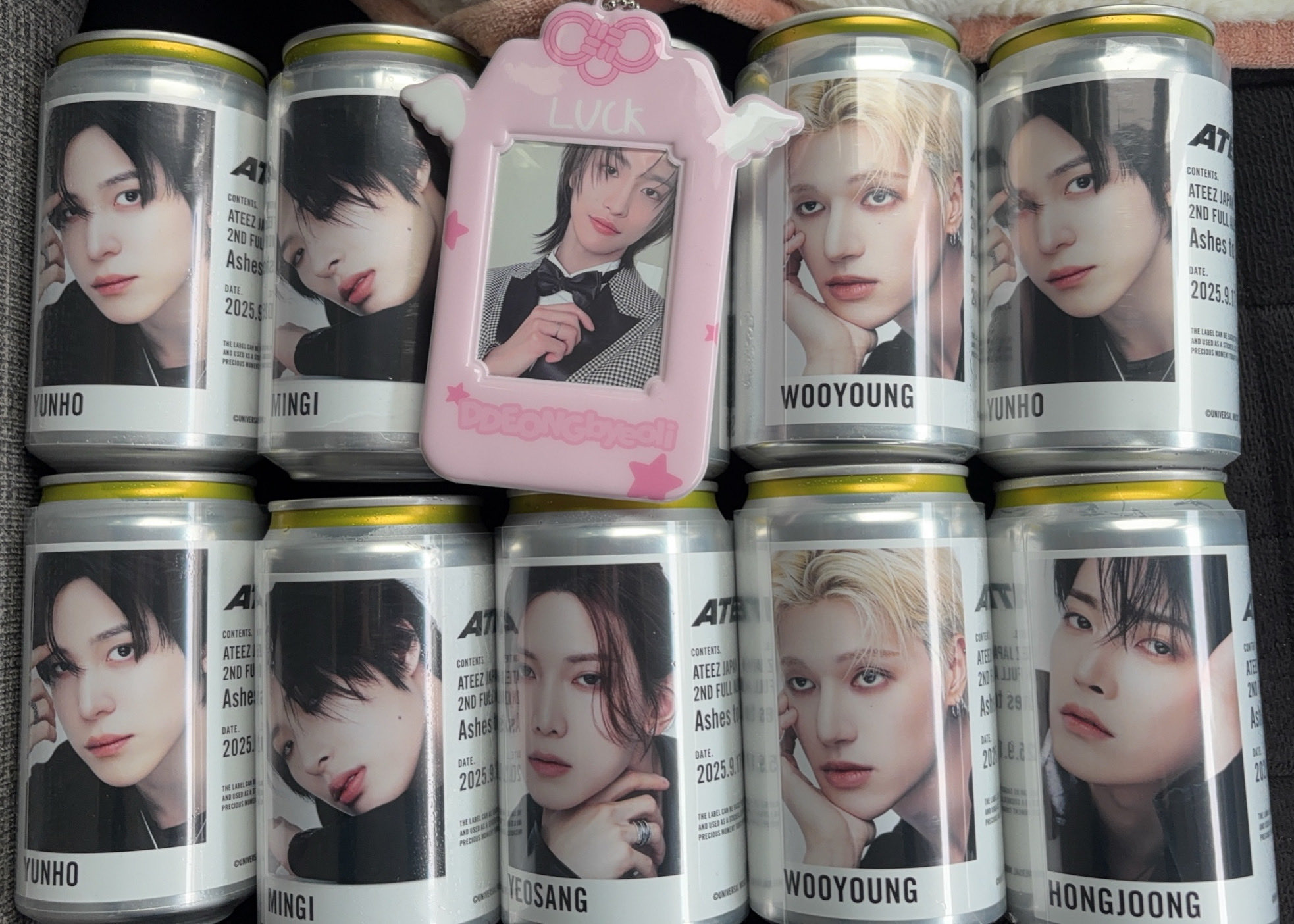 ateez ソンファ　チェキ ATEEZ ソンファ サイン入りチェキAURALEE HARD TWIST DENIM 5P