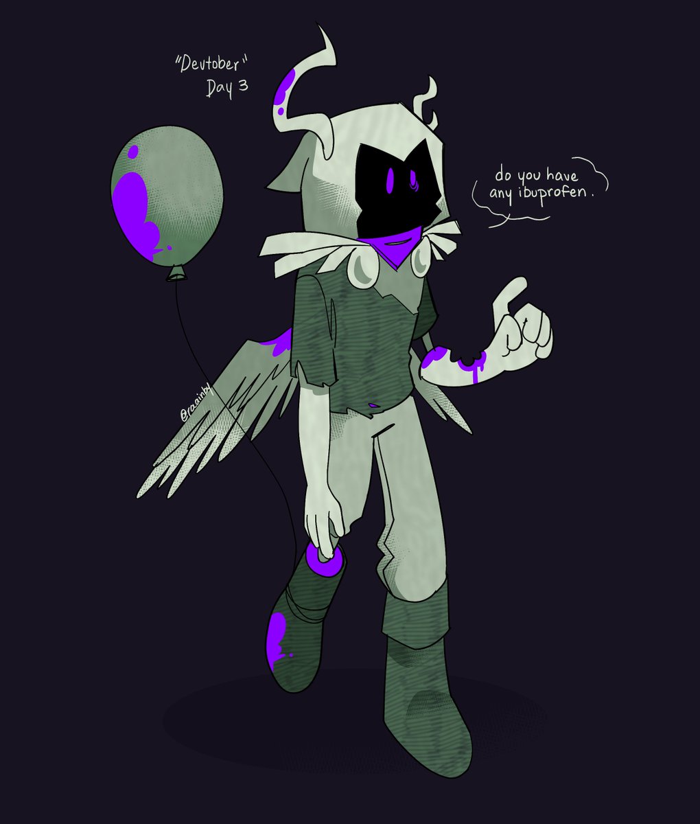 "i've got a headache."
devtober day three ft. <a href="/stickmasterluke/">Luke Weber</a>
#robloxart #robloxdevtwt