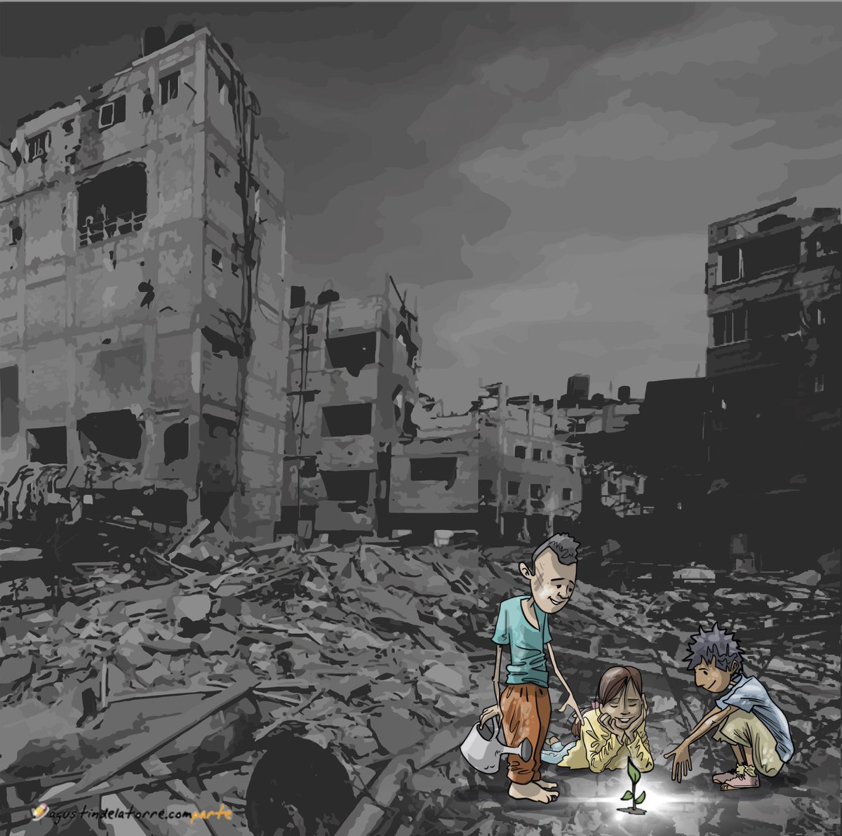 Y, a pesar de todo, siempre apostaremos por la VIDA y siempre mantendremos la ESPERANZA.  #Gaza #Palestina #Evangelio #compArte #Ama #GodIsGood #nuevaevangelizaccion #Cambiaelmundo #NuevaIglesia #ElSoploIlustrado
<a href="/ReligionDigit/">Religión Digital</a>