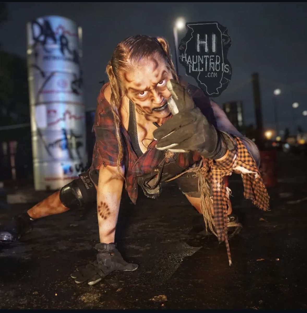 DaytonElliott's tweet photo. It’s that season again. #DisturbiaHauntedHouse https://t.co/OSmtcf5VYM