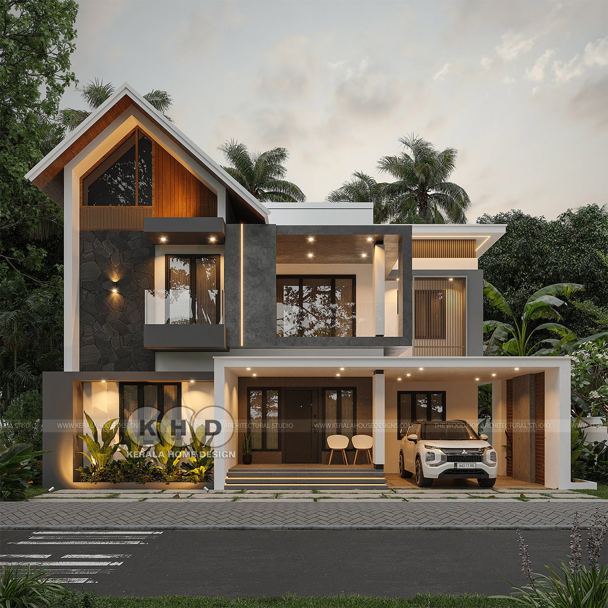 keralahomeplan's tweet image. A perfect fusion of beauty and practicality! ✨
Explore this 2200 sq.ft 4 BHK modern mixed roof house that blends elegance, light, and tropical charm in every corner.
🏡 Full details: keralahousedesigns.com/2025/10/2200-s…
#HouseDesign #KeralaHomes #ModernArchitecture