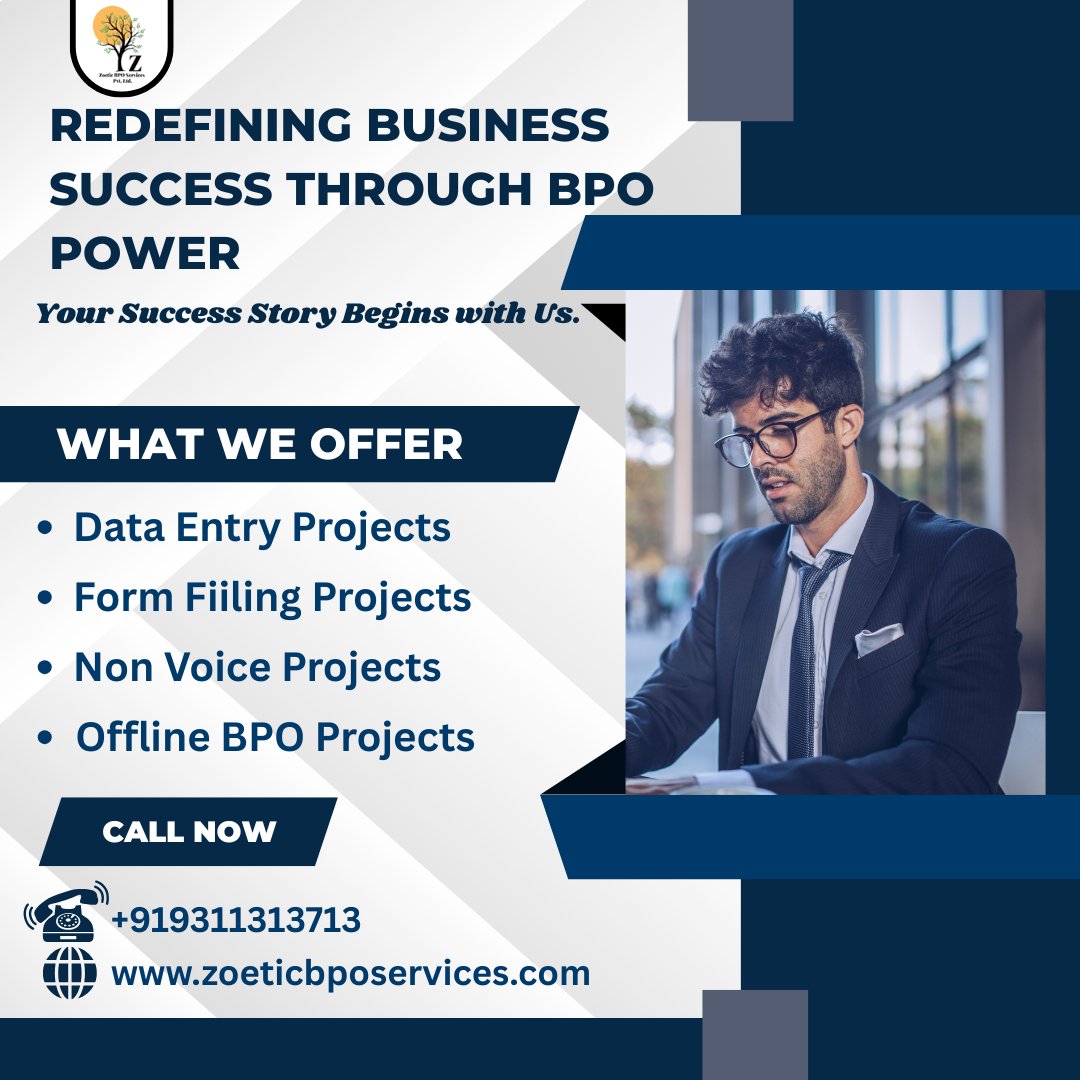 zoeticbpo's tweet image. Fuel your business with reliable BPO solutions.
Call us: 9311313713
Visit us: zoeticbposervices.com
.
.
.
#BPOOpportunity #OutsourcingSolutions #NonVoiceBPO #FormFillingProjects #ZoeticBPOServices #BackOfficeSupport #BPOBusinessIndia #StartupSupportServices #WorkWithZoetic