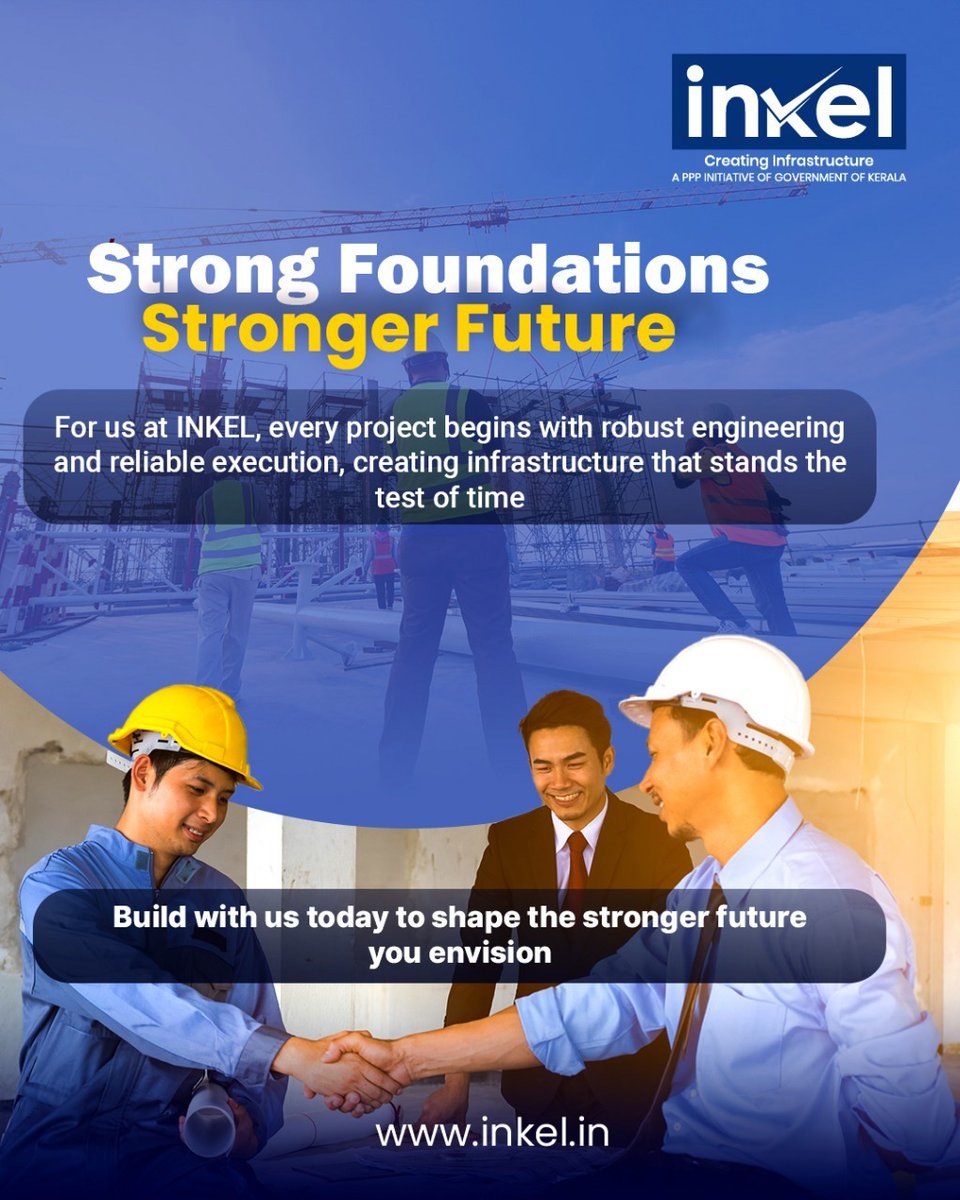 inkel_ltd's tweet image. INKEL delivers process, precision &amp;amp; accountability from design to delivery.

Looking for the Best Project Management Consultancy in Kerala?

Partner with INKEL to cut delays, control costs &amp;amp; ensure quality.

Visit us : inkel.in

#ProjectManagement #OnTimeDelivery