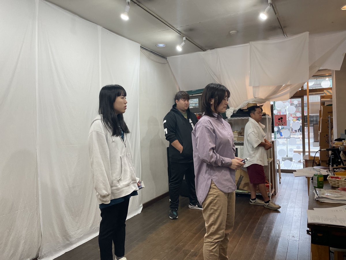 Tabei_Dai's tweet photo. 残すところ一週間！今日は昼から練習！
我々の演劇をぜひ！ご予約お待ちしてまーす！ https://t.co/mPKcoYpmJN