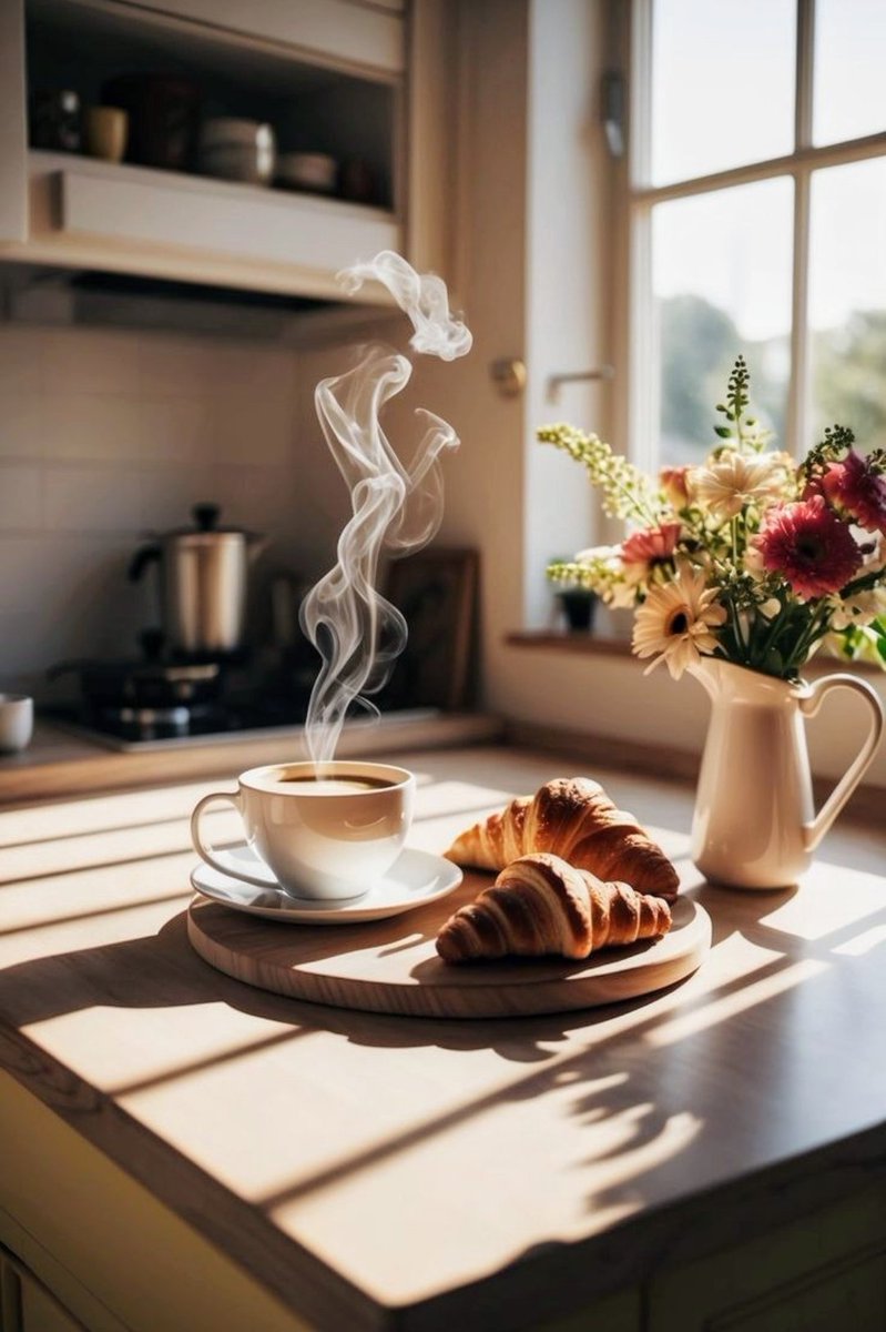 𝑮𝒐𝒐𝒅 𝒎𝒐𝒓𝒏𝒊𝒏𝒈 𝒆𝒗𝒆𝒓𝒚𝒐𝒏𝒆 ☕🥐
𝑯𝒂𝒑𝒑𝒚 𝒘𝒆𝒆𝒌𝒆𝒏𝒅 ☀️🍃🍂🕊️🩵