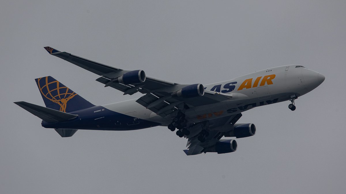 eos40is's tweet photo. 横田基地 13:02 R/W36↘︎
Atlas Air 5Y/GTI
Boeing744 GTI8817
OSN ✈︎ OKO
#N408MC https://t.co/mKBO2eDZX1
