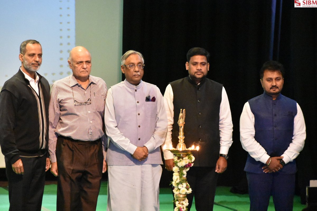 SIBMHYD's tweet image. SIBM Hyderabad hosted a seminar on the Indian Knowledge System with Shri Pavan K. Varma and Prof. Bhagwati Prakash Sharma, highlighting the relevance of India’s timeless wisdom in today’s world.

#Symbiosis #IndianKnowledgeSystem #TimelessWisdom #PhilosophyAndScience